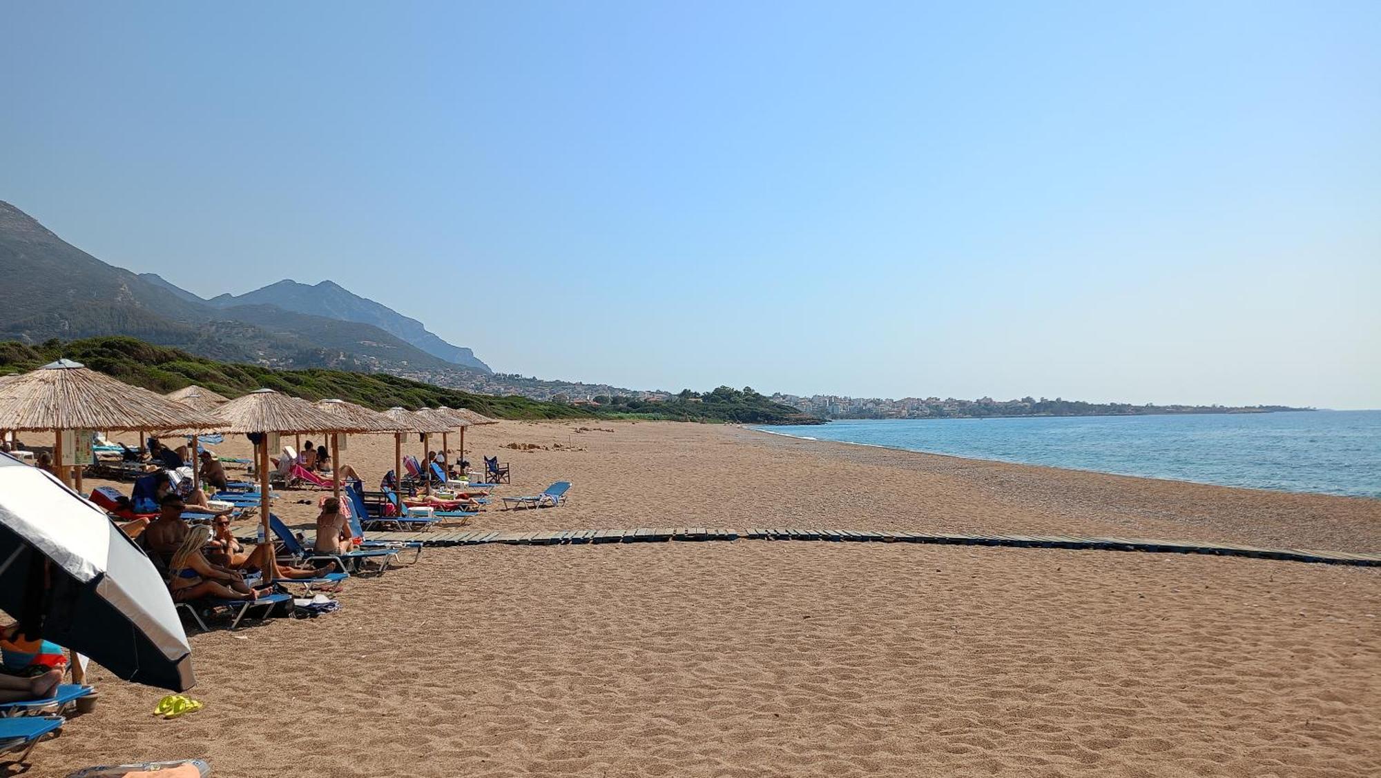 Tzanetos Seaside Kyparissia Exterior foto